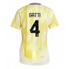 Juventus Federico Gatti #4 Auswärtstrikot 2024-25 Kurzarm